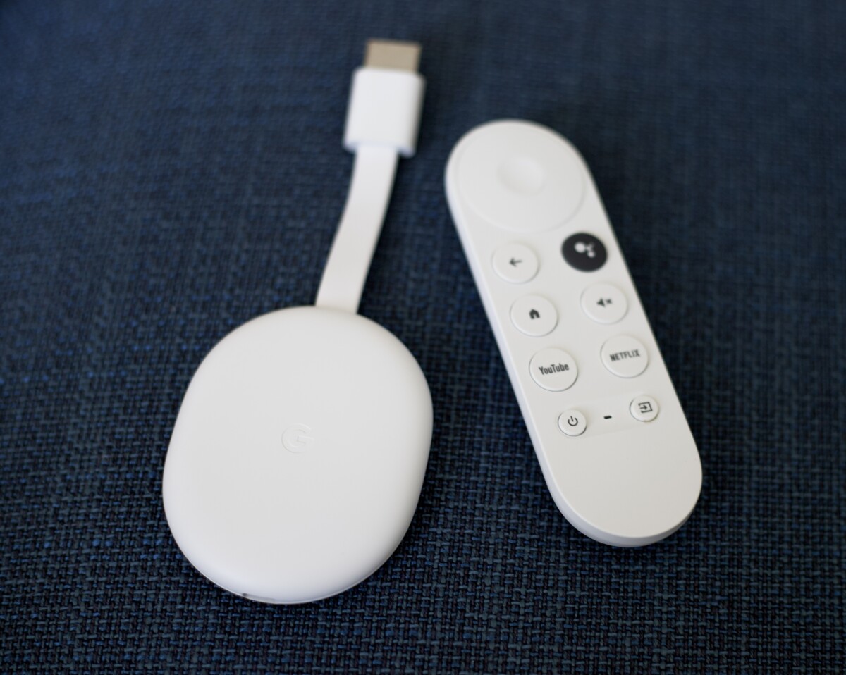 Test Chromecast HD avec Google TV