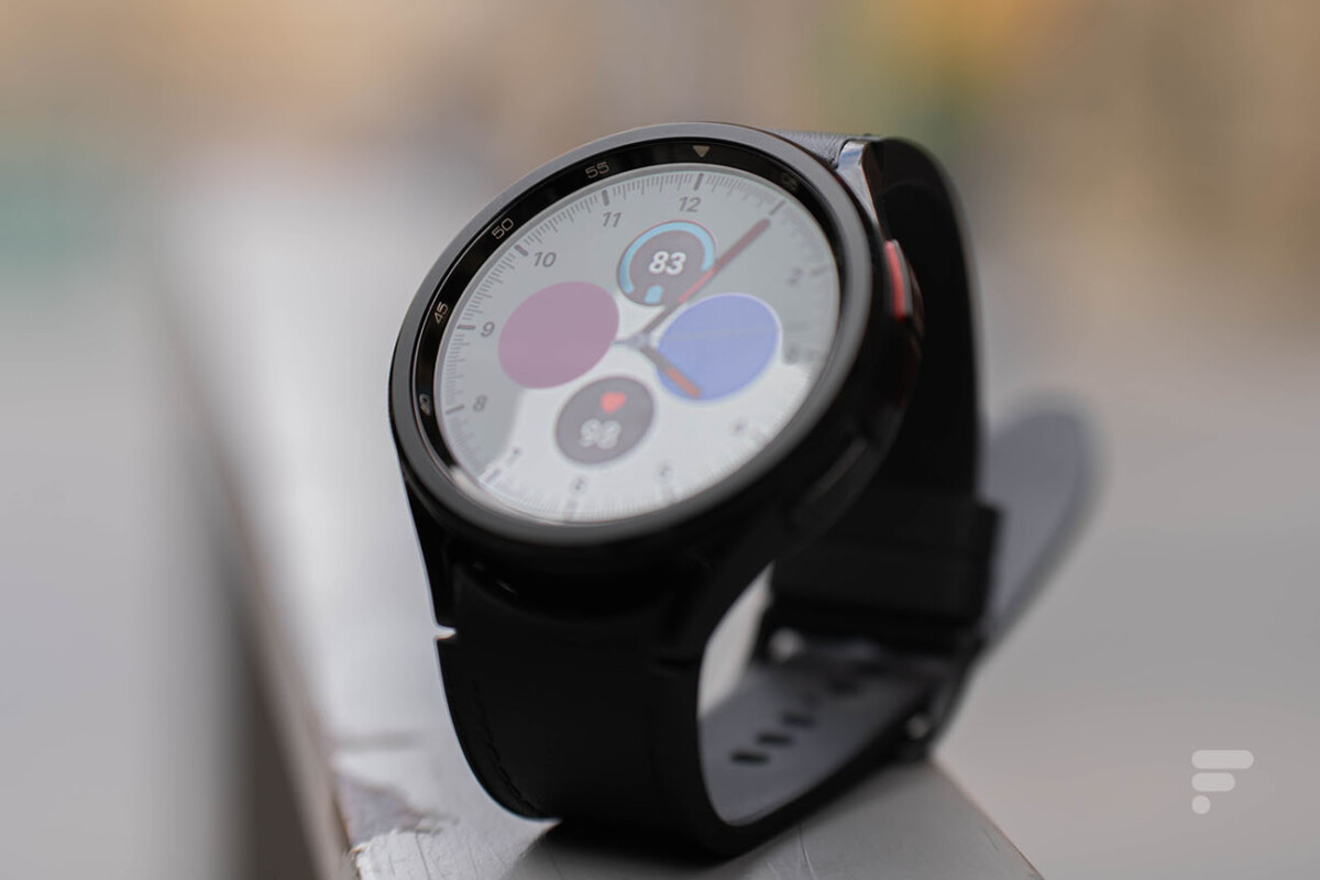 La lunette tournante de la Samsung Galaxy Watch 6 Classic