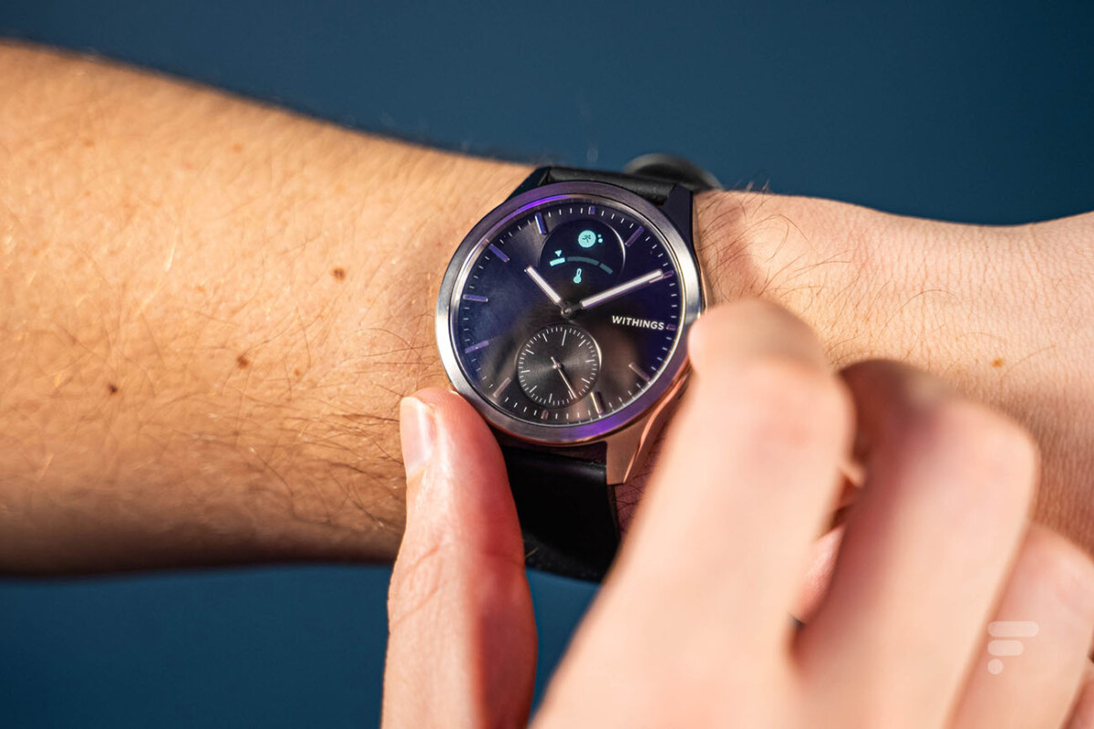 La mesure de température sur la Withings ScanWatch 2