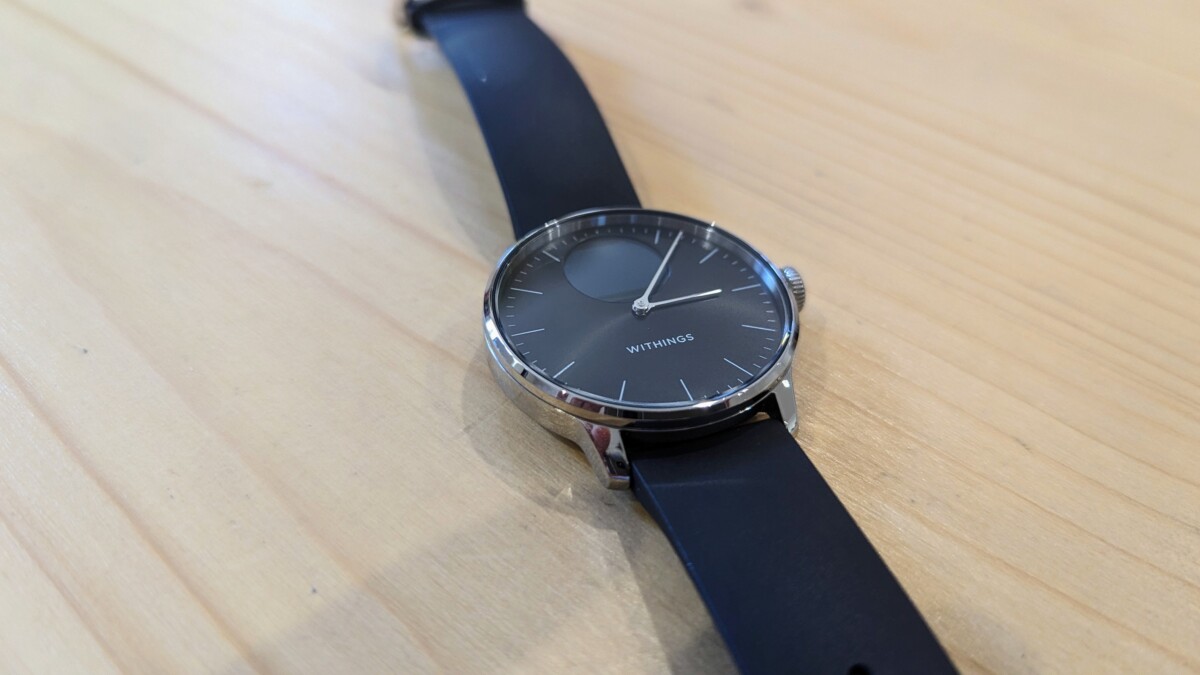 Test de la Withings Scanwatch Light