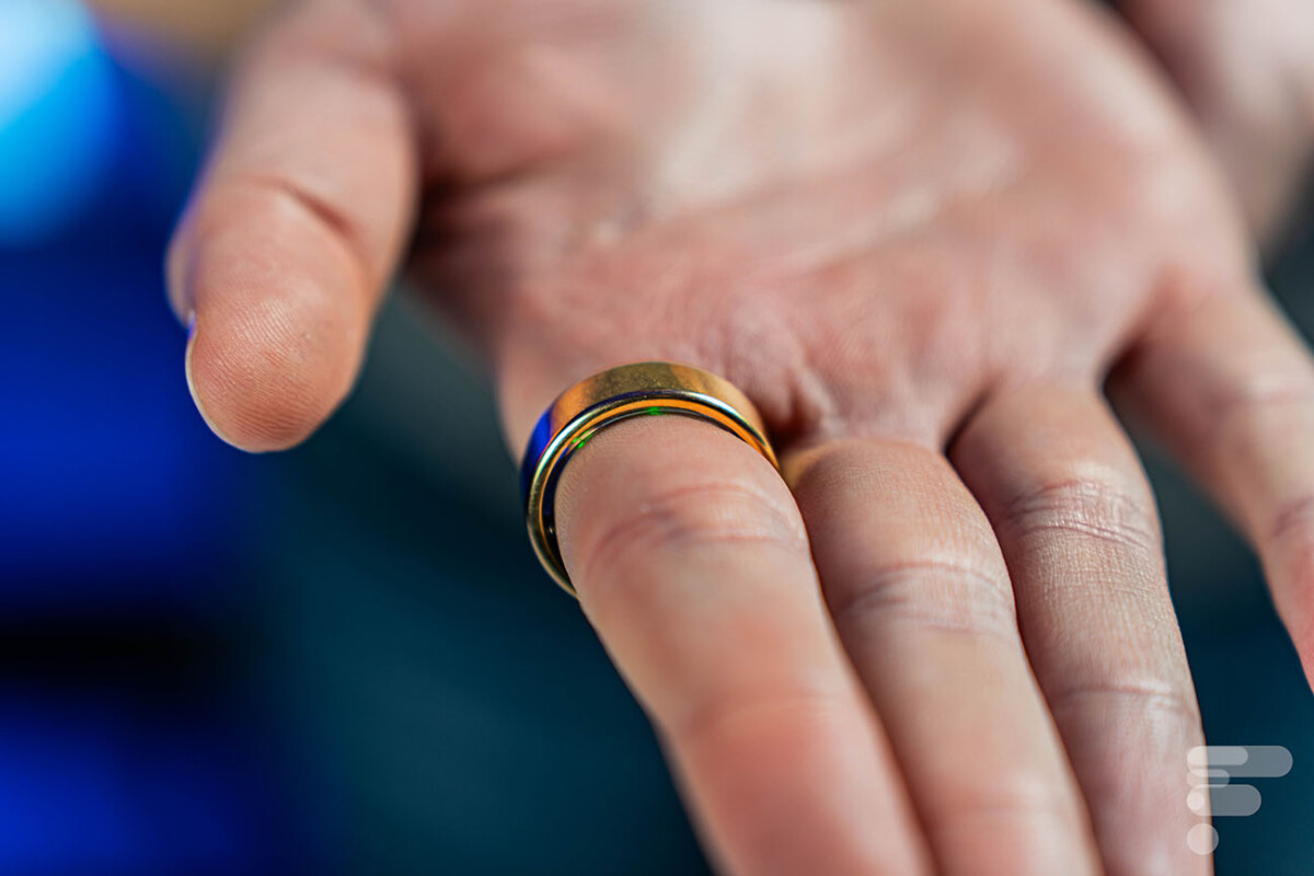 La bague connectée Ice Ring présente des rayures après une semaine d'utilisation