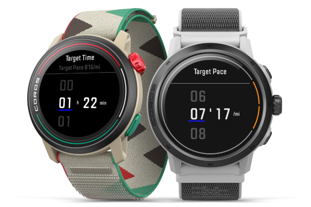 Le Virtual Pacer sur les montres Coros