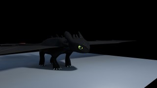 Toothless 3d model