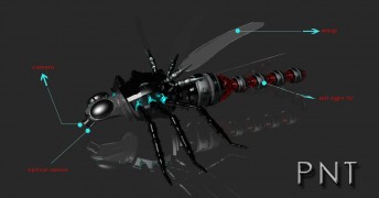 dragonfly 3d model