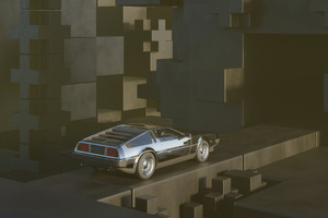 Delorean (3440x1440) Resolution Wallpaper