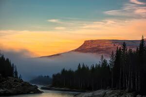 Early Morning In Northern Norway Wallpaper