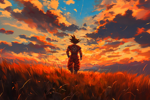 Embrace Goku Wallpaper