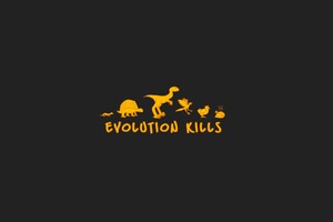 Evolution Kills (1336x768) Resolution Wallpaper