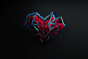 Heart 3d Cgi 4k Wallpaper