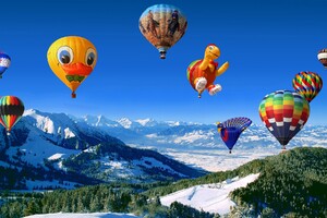 Hot Air Balloon Wallpaper