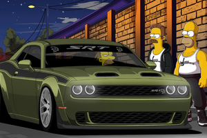 Simpsons Street Racers Wallpaper