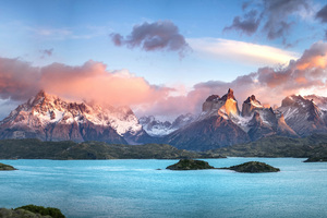 Torres Del Paine Mountains 8k Wallpaper