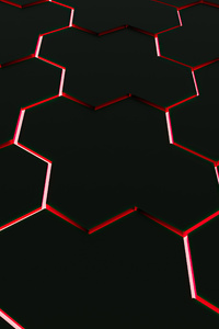 Abstract Red 3d 5k (360x640) Resolution Wallpaper