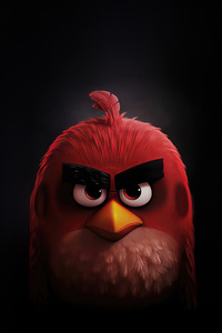 Angry Birds Dark 5k (1080x1920) Resolution Wallpaper