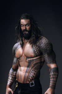 Aquaman Jason Momoa 4k (360x640) Resolution Wallpaper