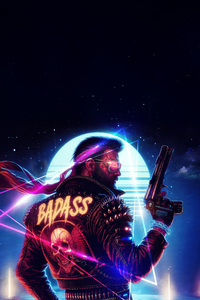 Badass Is Back (1440x2960) Resolution Wallpaper