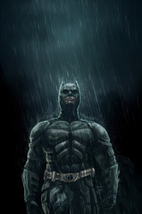 Batman Into The Darkness (1125x2436) Resolution Wallpaper