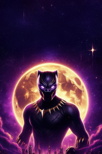 Black Panther One Man Army (1440x2960) Resolution Wallpaper