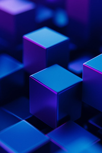 Cubes 3d Abstract 5k (1125x2436) Resolution Wallpaper