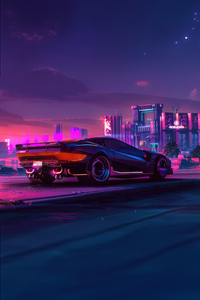 Delorean Sonic Surge (800x1280) Resolution Wallpaper