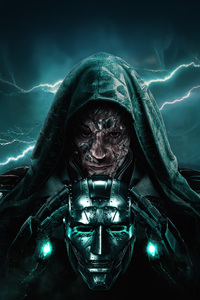 Doctor Doom Enchanting Presence (750x1334) Resolution Wallpaper