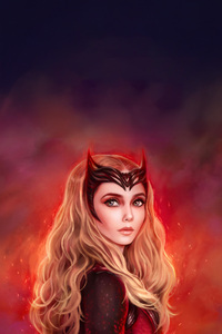 Scarlet Witch Multiverse Of Madness (480x854) Resolution Wallpaper