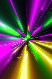 Tunnel 3d Abstract 8k (640x960) Resolution Wallpaper