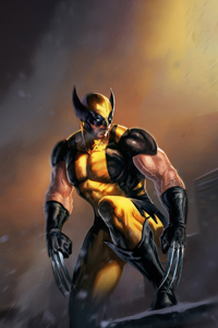 Wolverine Behind The Mask (480x854) Resolution Wallpaper