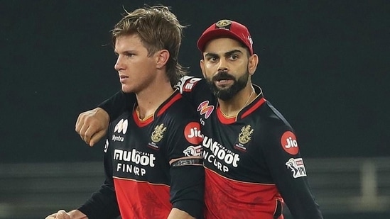 Adam Zampa and Virat Kohli(RCB/Twitter)