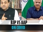 BJP vs AAP on Covid