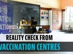 Vaccination centre in Delhi