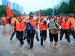 The torrential rain has affected about three million people in Henan province and a total of 376,000 local residents have been relocated to safe places, the provincial emergency management department said. (AP/PTI)