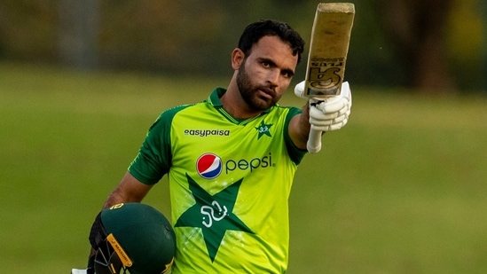 Pakistan's batter Fakhar Zaman(AP)