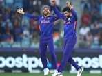 Cricket - ICC Men's T20 World Cup - Super 12 - Group 2 - India v Scotland - Dubai International Cricket Stadium, Dubai, United Arab Emirates - November 5, 2021 India's Ravindra Jadeja celebrates after taking the wicket of Scotland's Richie Berrington.(TWITTER/BCCI)