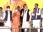 Prime Minister Narendra Modi on Thursday laid the foundation stone of Noida International Airport in Jewar, Gautam Buddha Nagar, Uttar Pradesh and said the airport will develop the tourism and agriculture sector in Uttar Pradesh and pilgrims will be able to easily travel to temples and shrines in the state.(PTI)