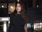 Actor Janhvi Kapoor spotted outside Mumbai's Mizu restaurant, (Varinder Chawla)