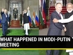 PM Modi and Vladimir Putin met in Delhi (Twitter)