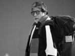 Amitabh Bachchan shared several behind-the-scenes pictures on his blog from his upcoming film Uunchai by Sooraj Barjatya.