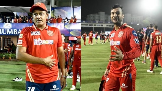 Anil Kumble; Mayank Agarwal