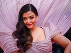 75th Cannes Film Festival: Aishwarya Rai Bachchan walked the red carpet on Day 3 of Cannes Film Festival 2022 in a sparkling pale pink gown by ace Indian couturier Gaurav Gupta. The actor brought desi representation to Festival de Cannes by choosing an Indian designer. Unlike many other Bollywood divas, she did not go for Sabyasachi Mukherjee, who has become a go-to for many celebrities. Though her look got mixed reactions online, it became the talk of the town. Scroll ahead to see Aishwarya's photos.(AP)
