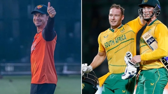 Dale Steyn and David Miller-Rassie van der Dussen(SRH | ANI)