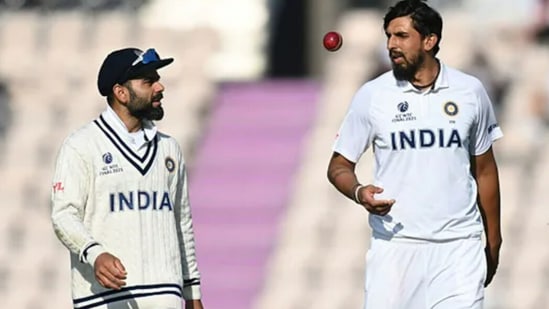 Virat Kohli and Ishant Sharma