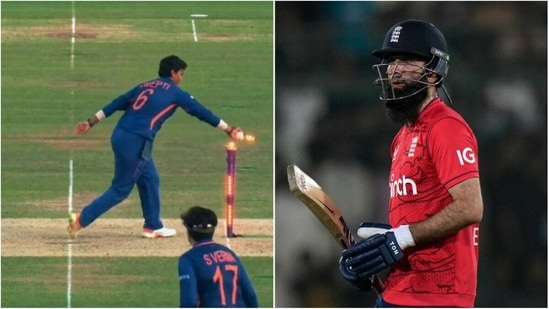 Deepti Sharma; Moeen Ali(SonyLIV/AP)