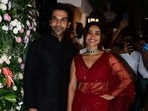 Rajkummar Rao and Patralekhaa have been hopping from one Diwali party to another. The couple were again spotted at Ekta Kapoor's Diwali bash on Saturday. Patralekhaa looked lovely in a red saree, Rajkummar joined her in black outfit. Karan Kundrra and Tejasswi Prakash also made it to Ekta Kapoor's Diwali party. Karan had hosted Lock Upp, produced by Ekta. Tejasswi is the winner of Bigg Boss 15. (Varinder Chawla)