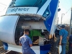 The train was delayed for about 15 minutes on Saturday morning for the incident.(PTI)