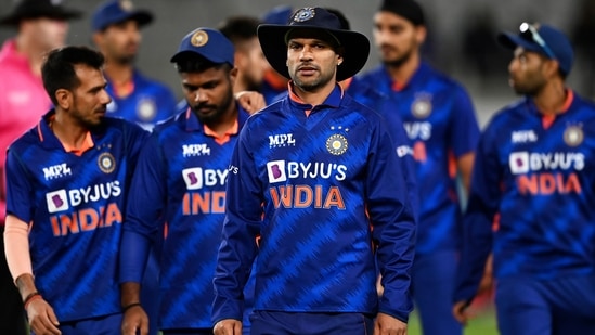 Team India players during 2nd ODI(AP)