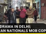 HIGH DRAMA IN DELHI: AFRICAN NATIONALS MOB COPS