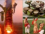 There are three types of Bihu - Rangali or Bohag Bihu (April), Kangali or Kati Bihu (October) and Bhogali or Magh Bihu (January). Magh Bihu, the harvest festival, falls every year around 14 and 15 January. This year, it will be observed on January 15. (Twitter/mi_hilly)