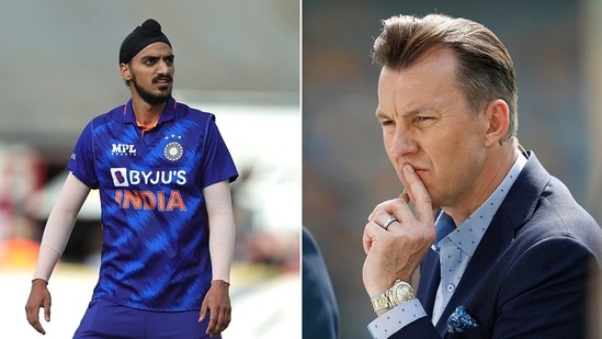  Arshdeep Singh; Brett Lee(Getty Images)