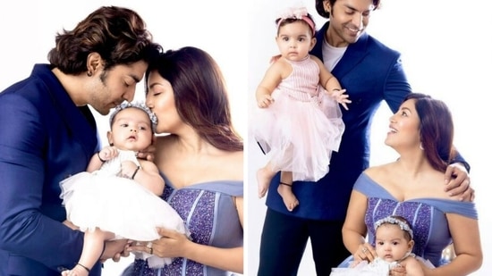 Debina Bonnerjee and Gurmeet Choudhary reveals face of their second daughter Divisha. 